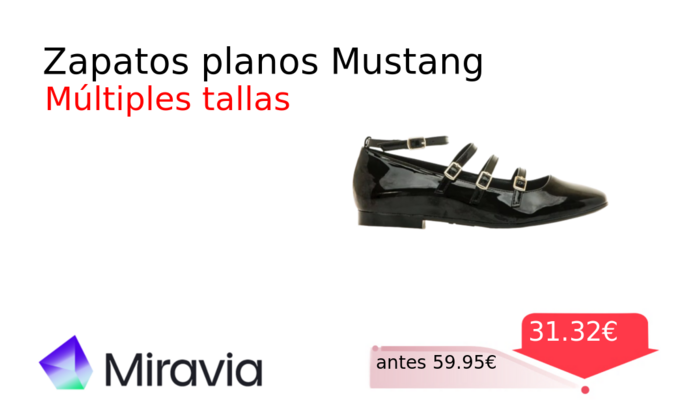 Zapatos planos Mustang