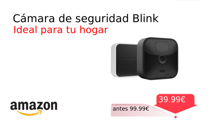 Cámara de seguridad Blink