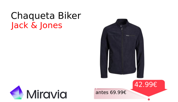 Chaqueta Biker