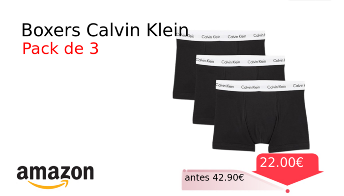 Boxers Calvin Klein