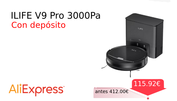 ILIFE V9 Pro 3000Pa