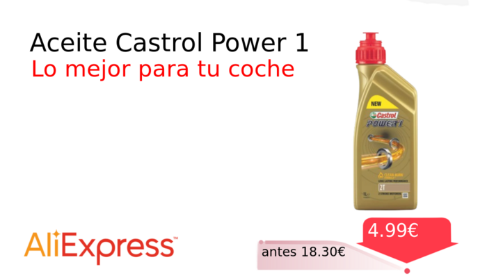 Aceite Castrol Power 1