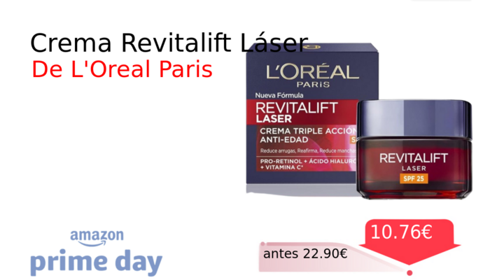 Crema Revitalift Láser