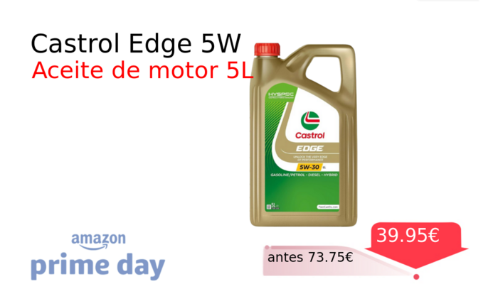 Castrol Edge 5W