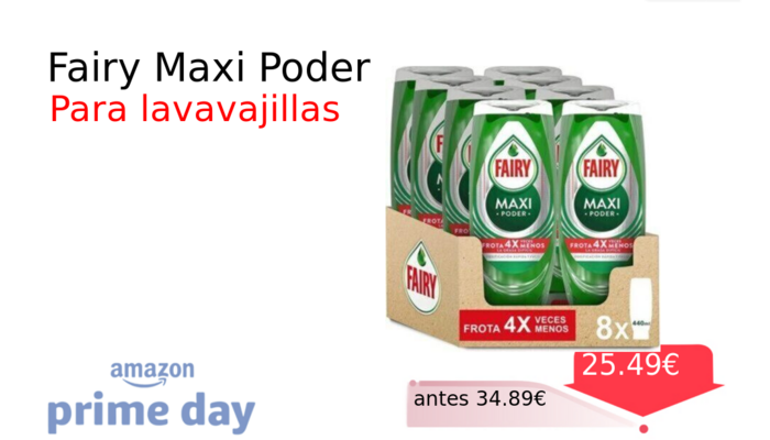 Fairy Maxi Poder