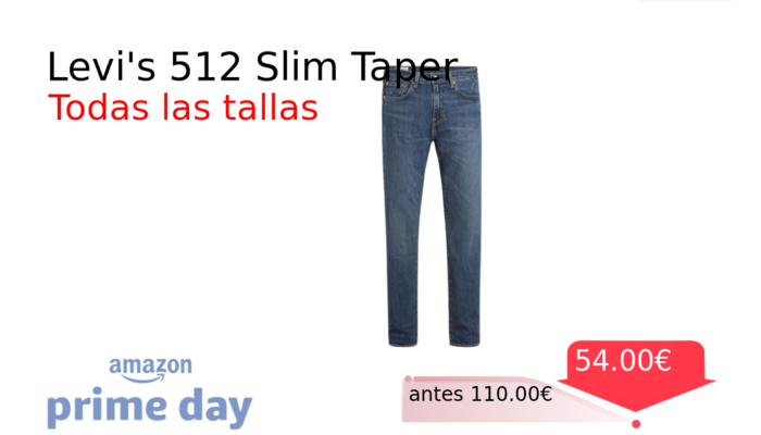 Levi's 512 Slim Taper