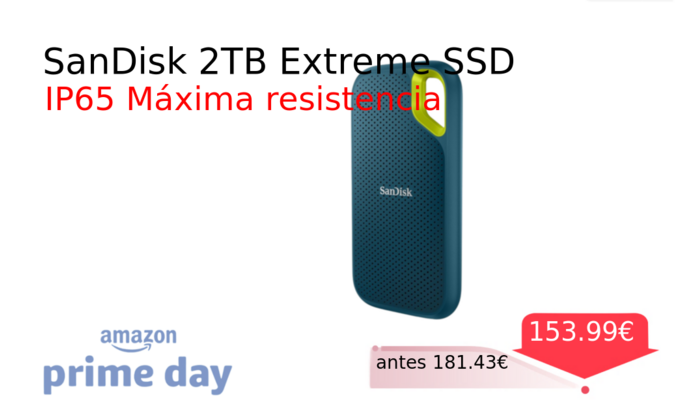 SanDisk 2TB Extreme SSD