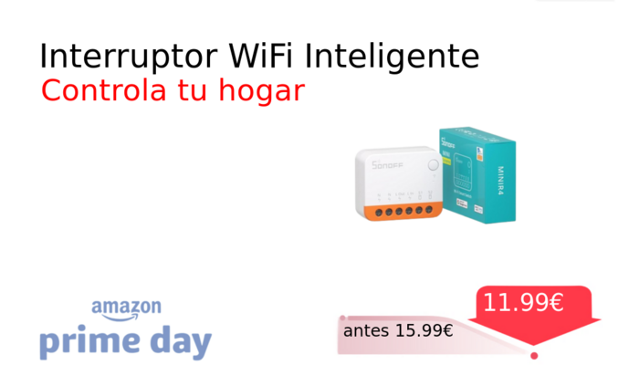 Interruptor WiFi Inteligente