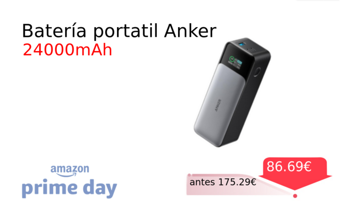 Batería portatil Anker