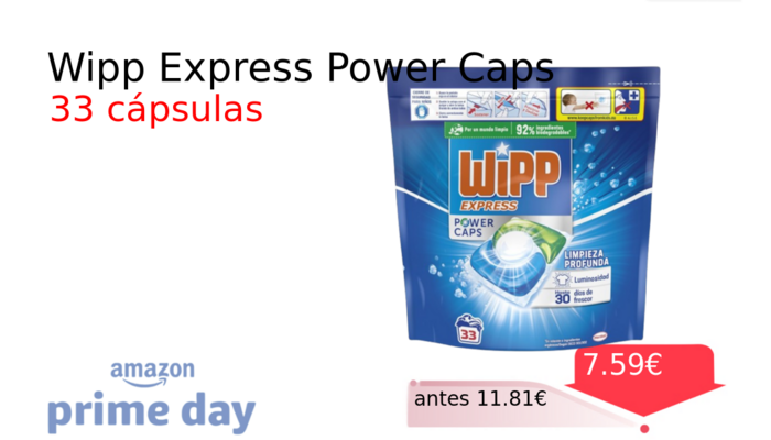 Wipp Express Power Caps