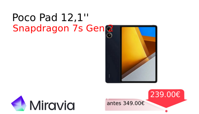 Poco Pad 12,1''