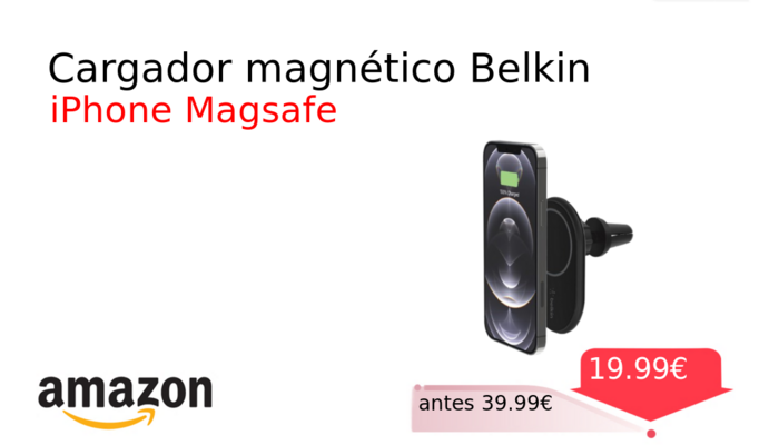 Cargador magnético Belkin