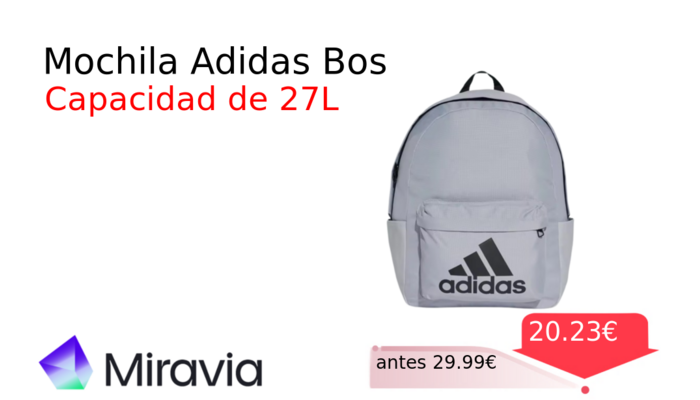 Mochila Adidas Bos