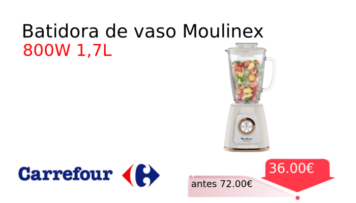 Batidora de vaso Moulinex