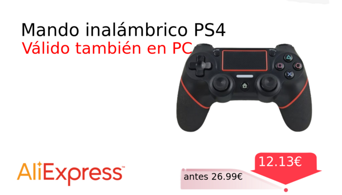 Mando inalámbrico PS4