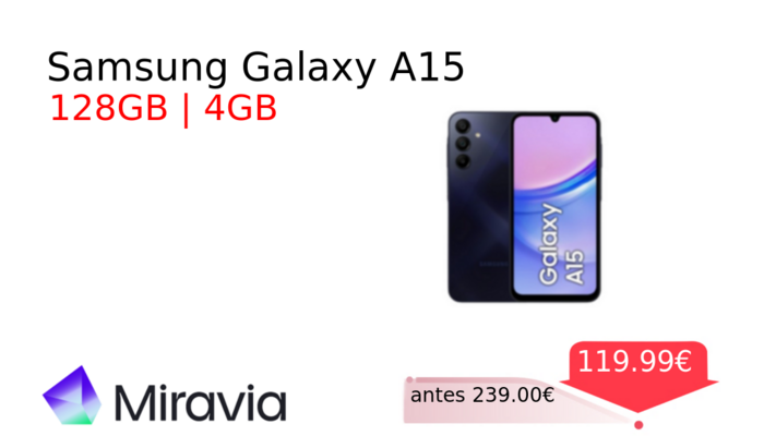 Samsung Galaxy A15