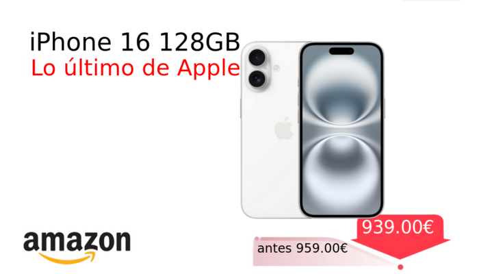 iPhone 16 128GB