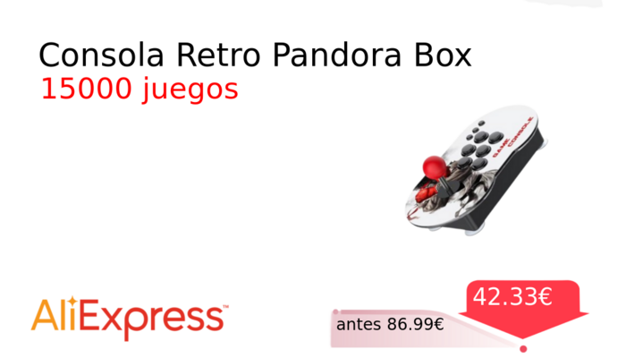 Consola Retro Pandora Box