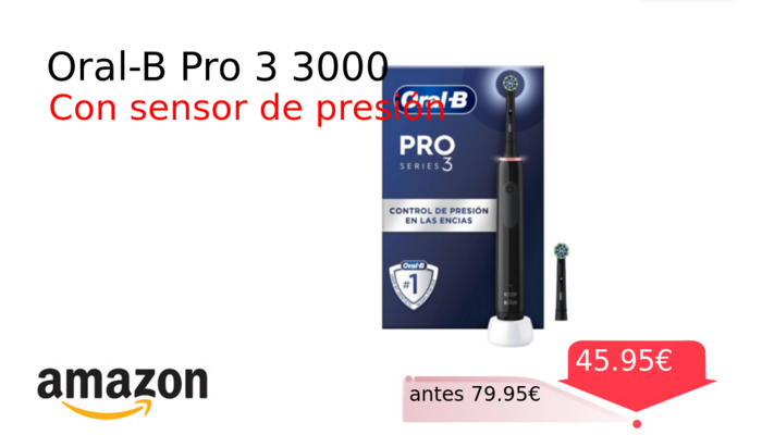 Oral-B Pro 3 3000