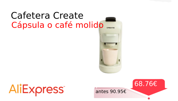 Cafetera Create