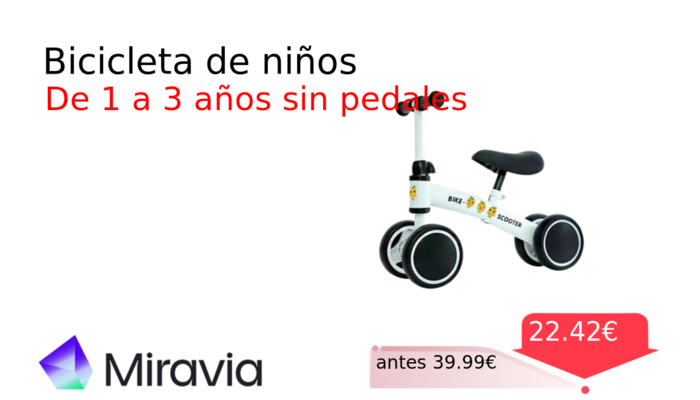 Bicicleta de niños