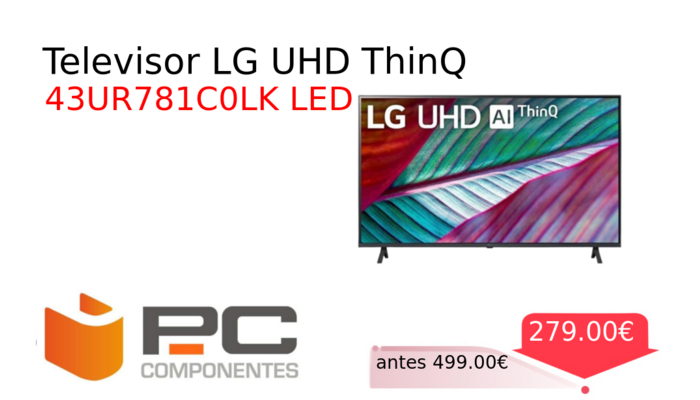 Televisor LG UHD ThinQ