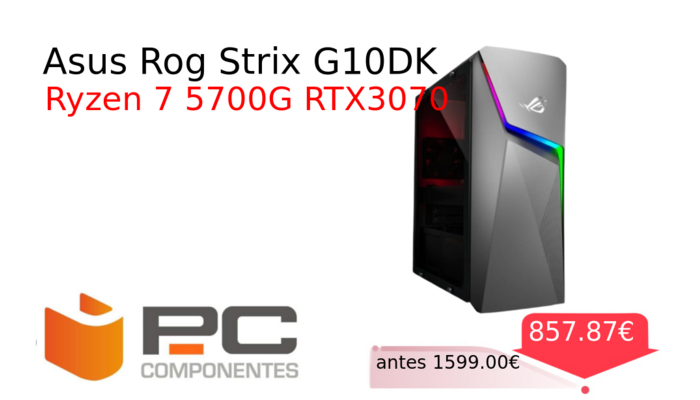 Asus Rog Strix G10DK