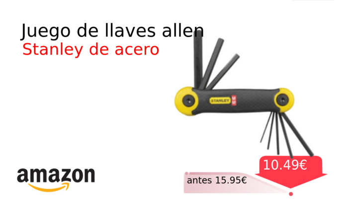 Juego de llaves allen