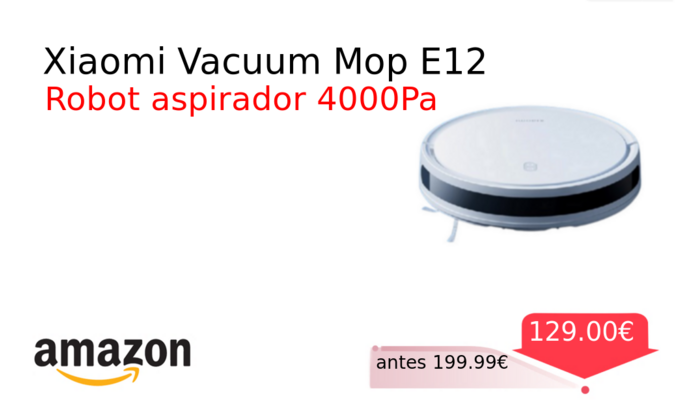 Xiaomi Vacuum Mop E12