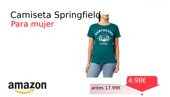 Camiseta Springfield