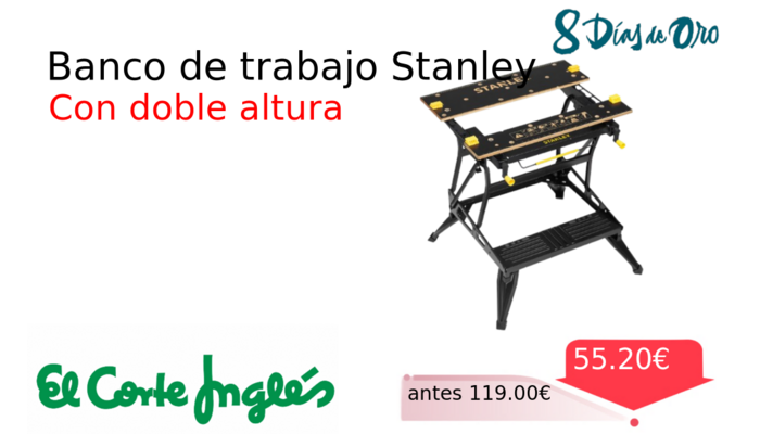 Banco de trabajo Stanley