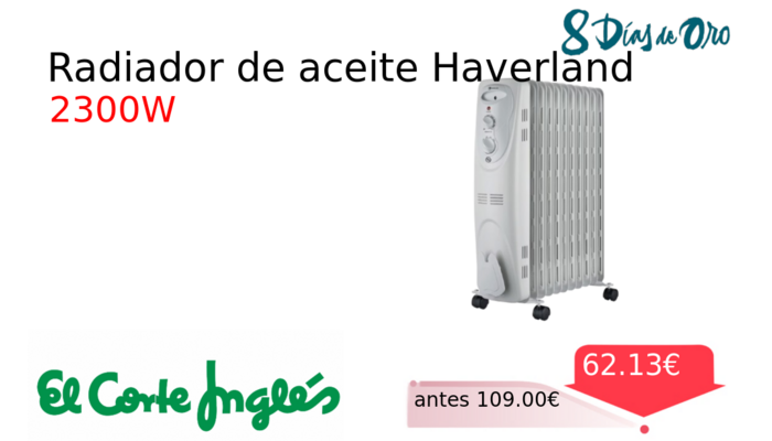 Radiador de aceite Haverland