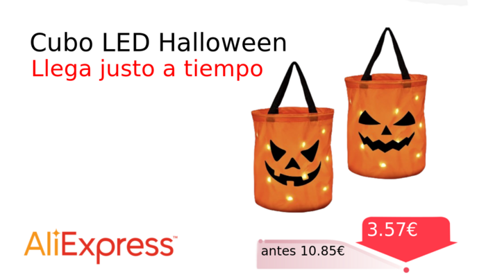 Cubo LED Halloween