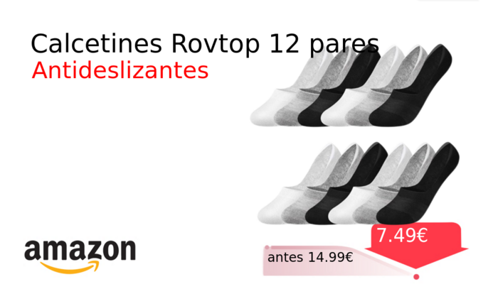 Calcetines Rovtop 12 pares