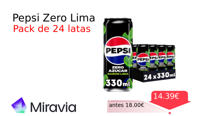 Pepsi Zero Lima