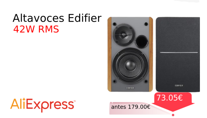 Altavoces Edifier 