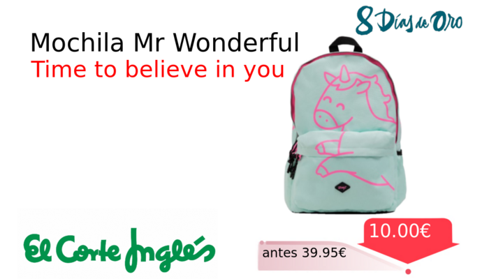 Mochila Mr Wonderful