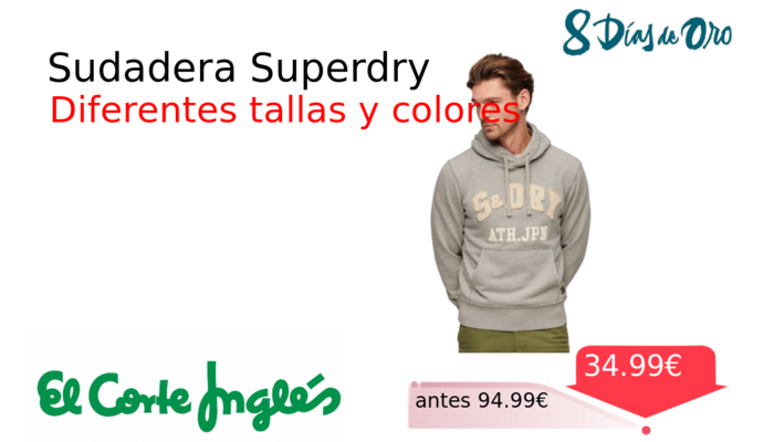 Sudadera Superdry