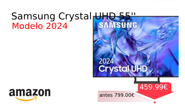 Samsung Crystal UHD 55''