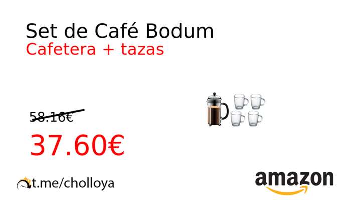 Set de Café Bodum