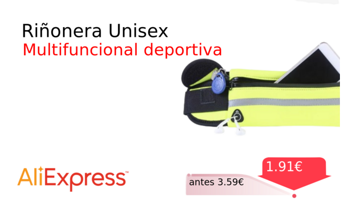 Riñonera Unisex