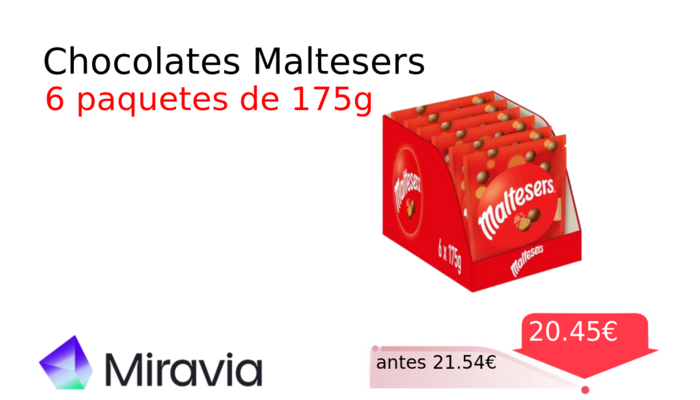 Chocolates Maltesers