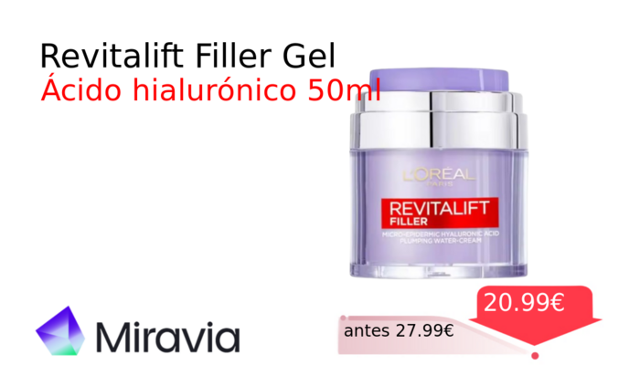 Revitalift Filler Gel