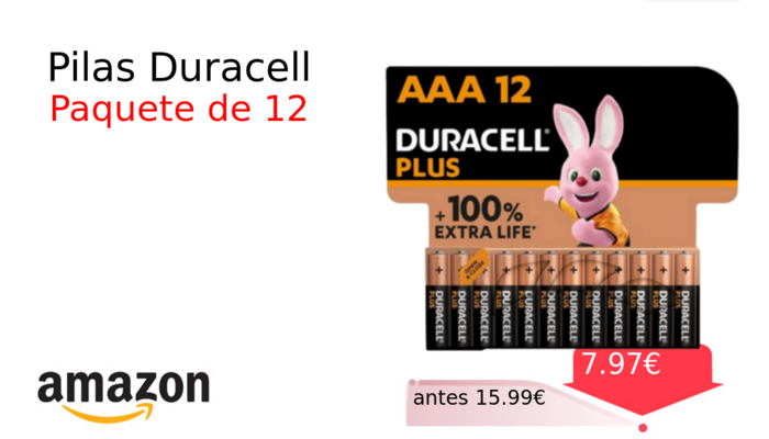 Pilas Duracell