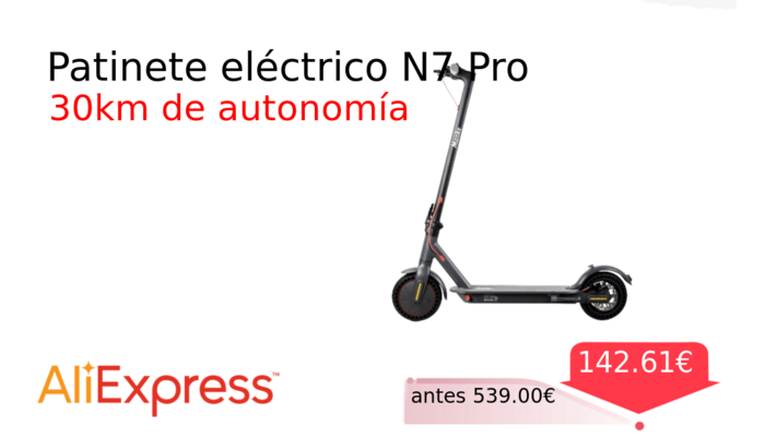 Patinete eléctrico N7 Pro