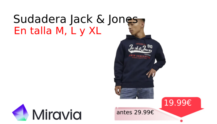 Sudadera Jack & Jones