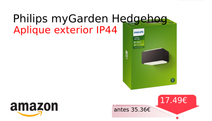 Philips myGarden Hedgehog