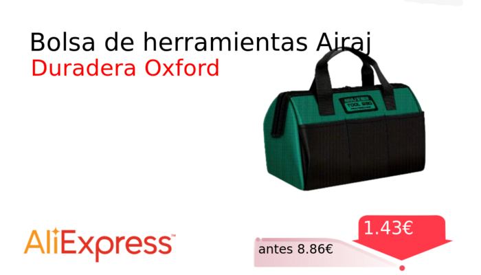 Bolsa de herramientas Airaj