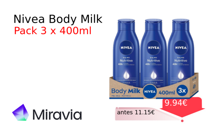 Nivea Body Milk