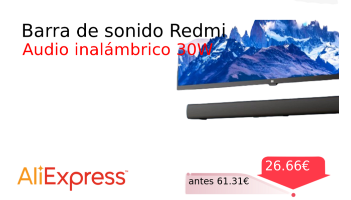 Barra de sonido Redmi